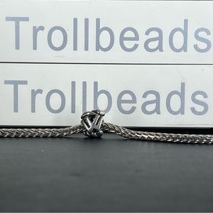 Trollbeads Retired Letter Bead, W- 11144W